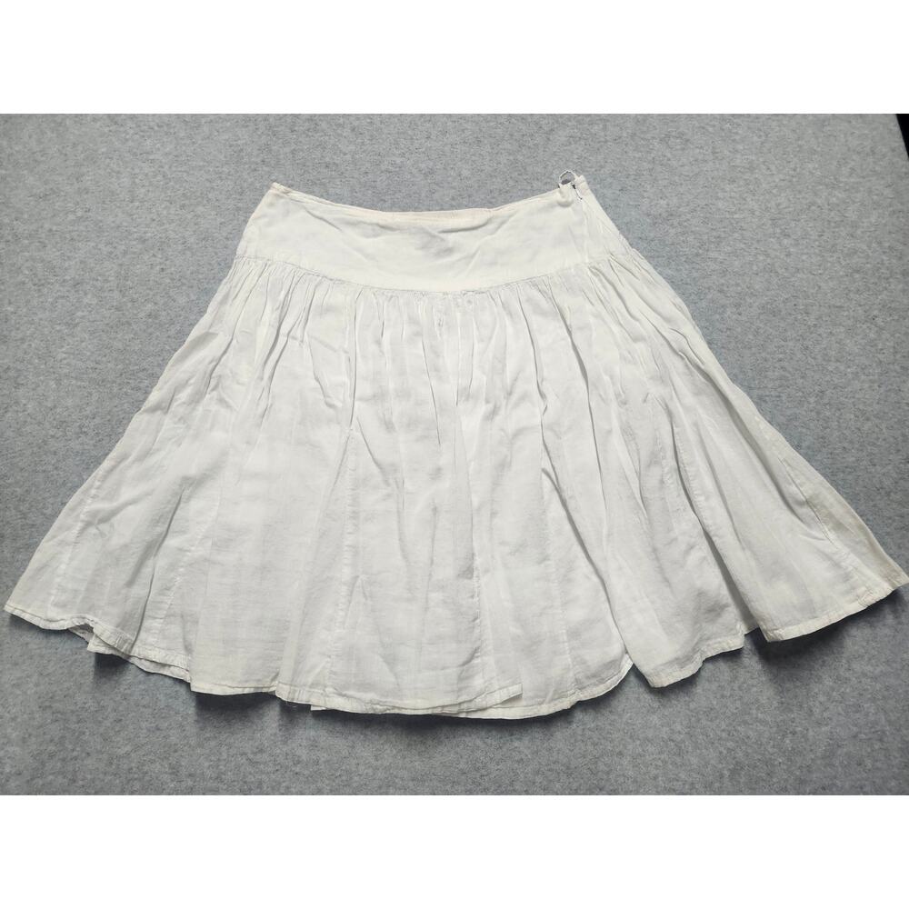 Bay Studio Petite White Flowy Skirt PM